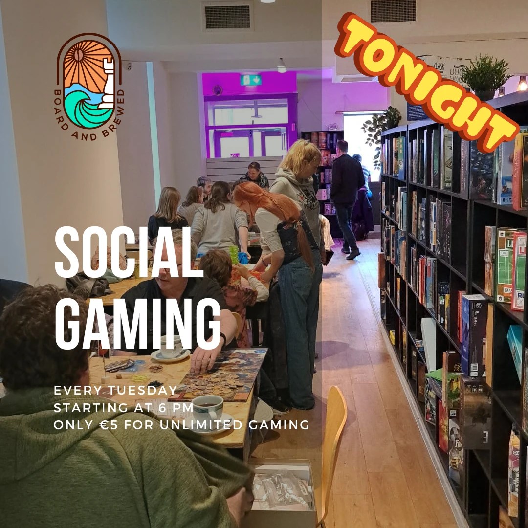 It’s Tuesday and you know what that means… SOCIAL GAMING NIGHT!