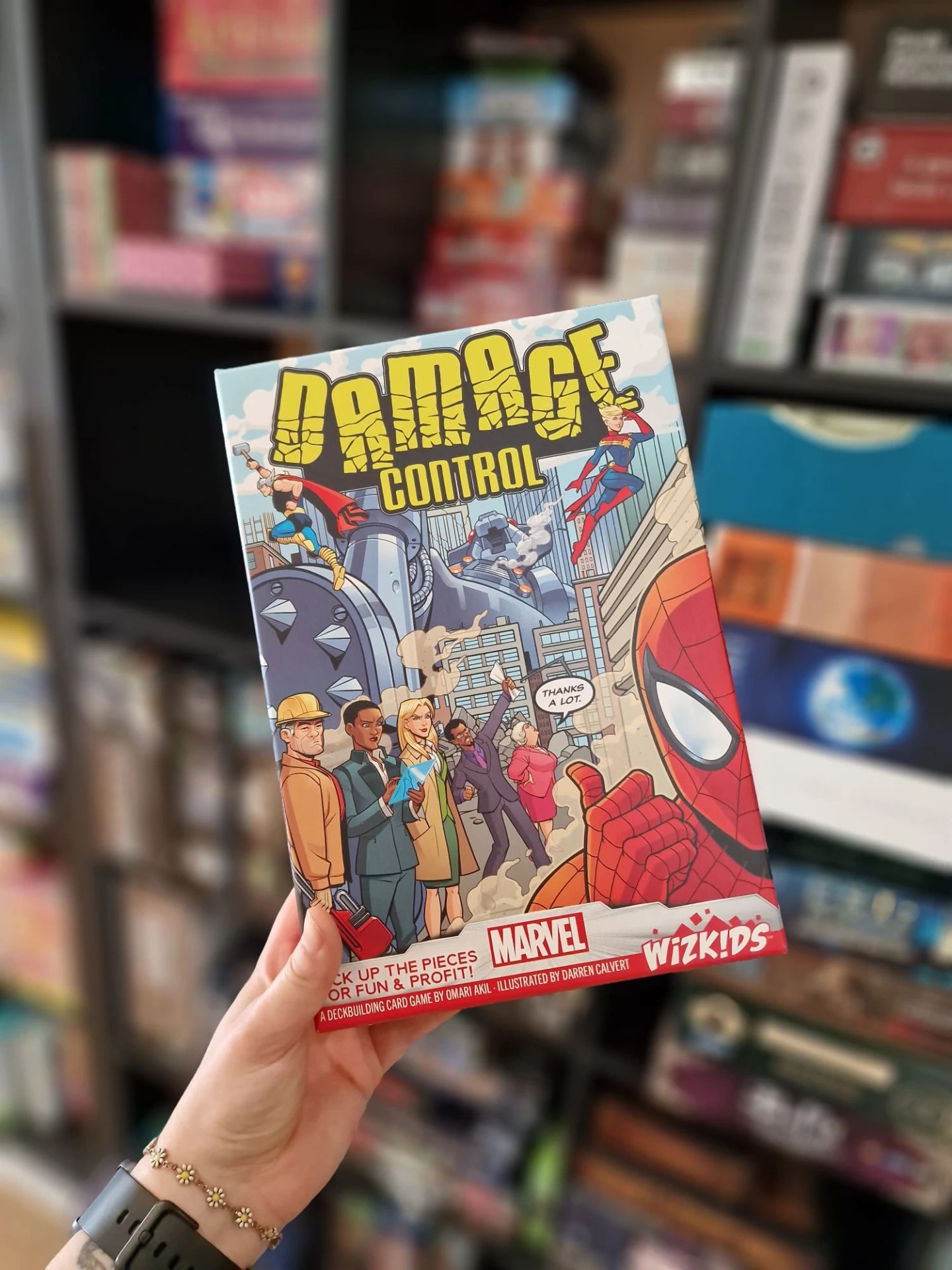 Marvel Damage Control Game Night
