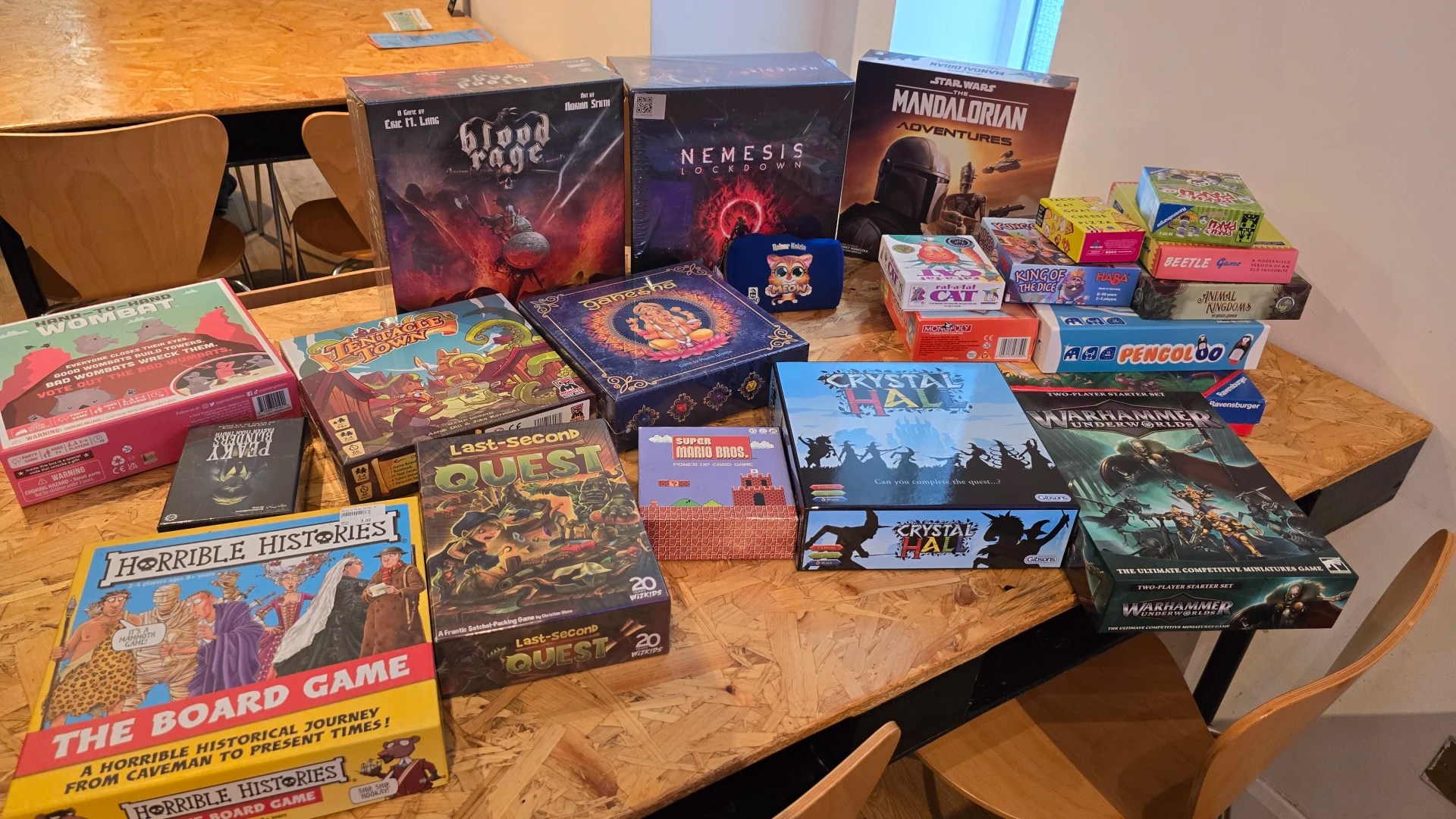 New games for the library